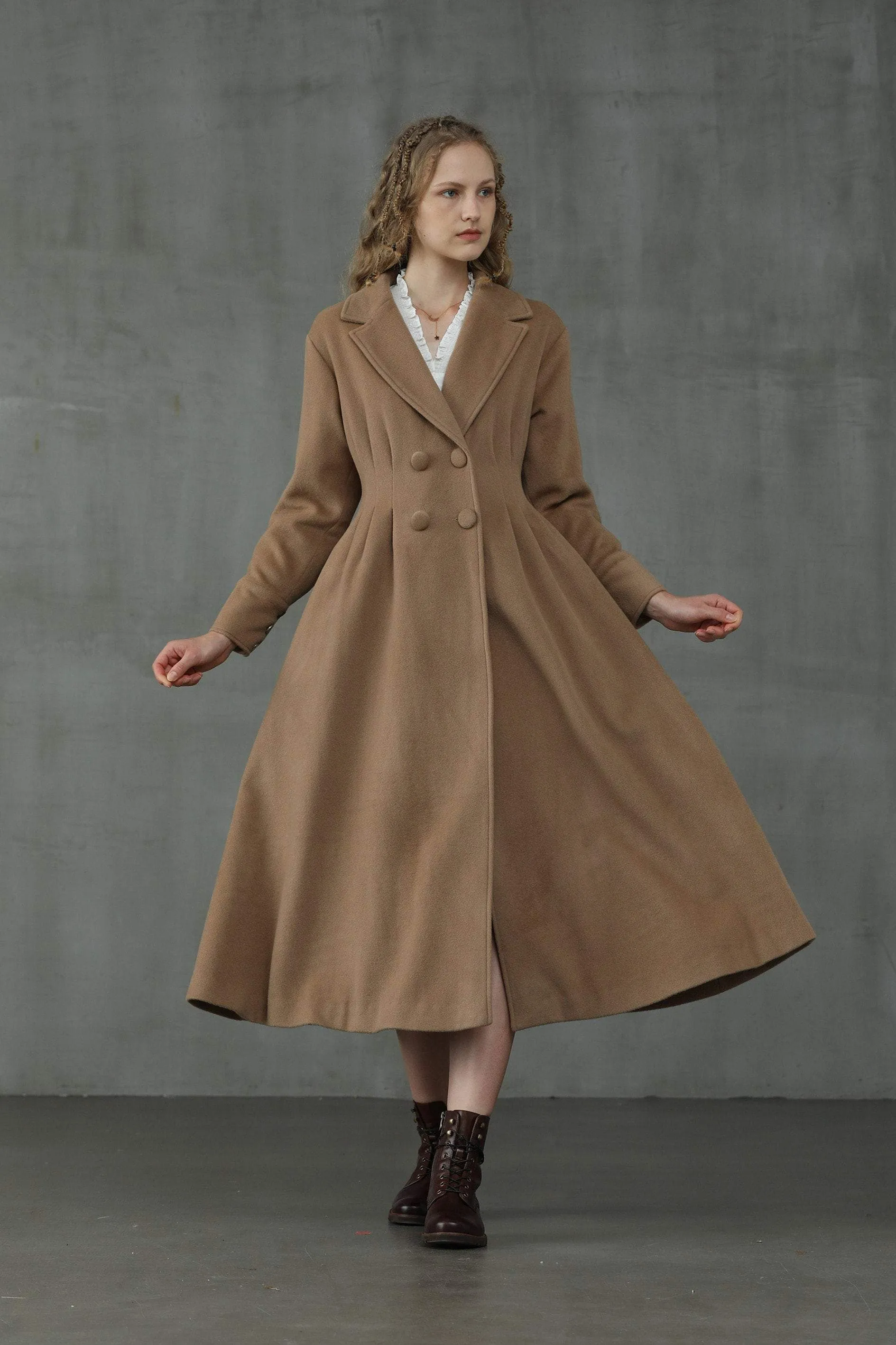 A Romance 31 | Double breasted wool coat