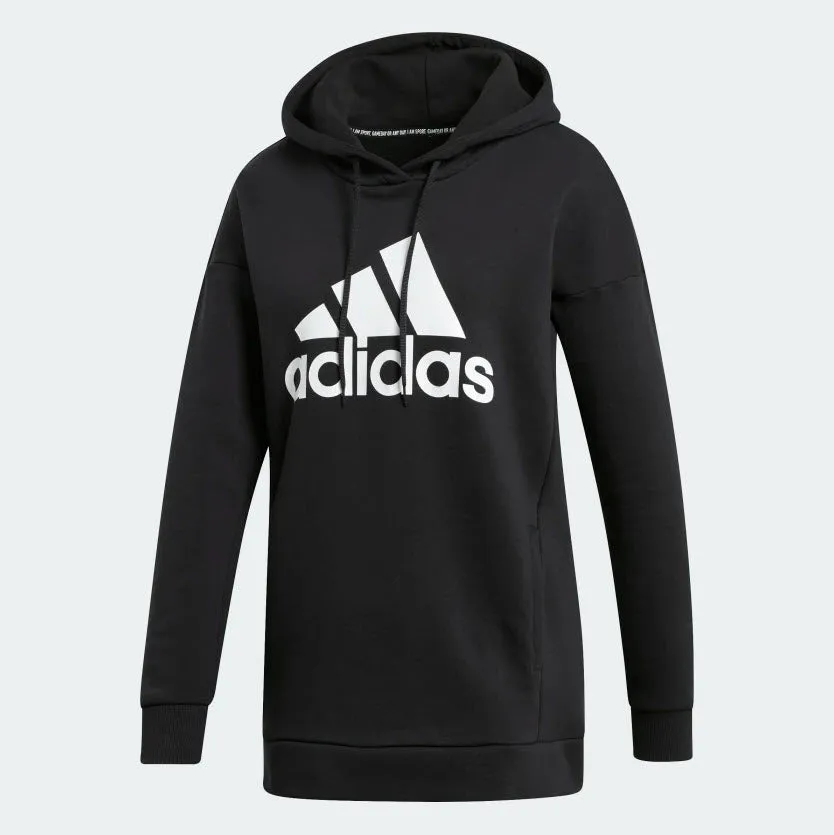 Adidas Must Haves Badge Of Sport Logo Hoodie Black EB3800