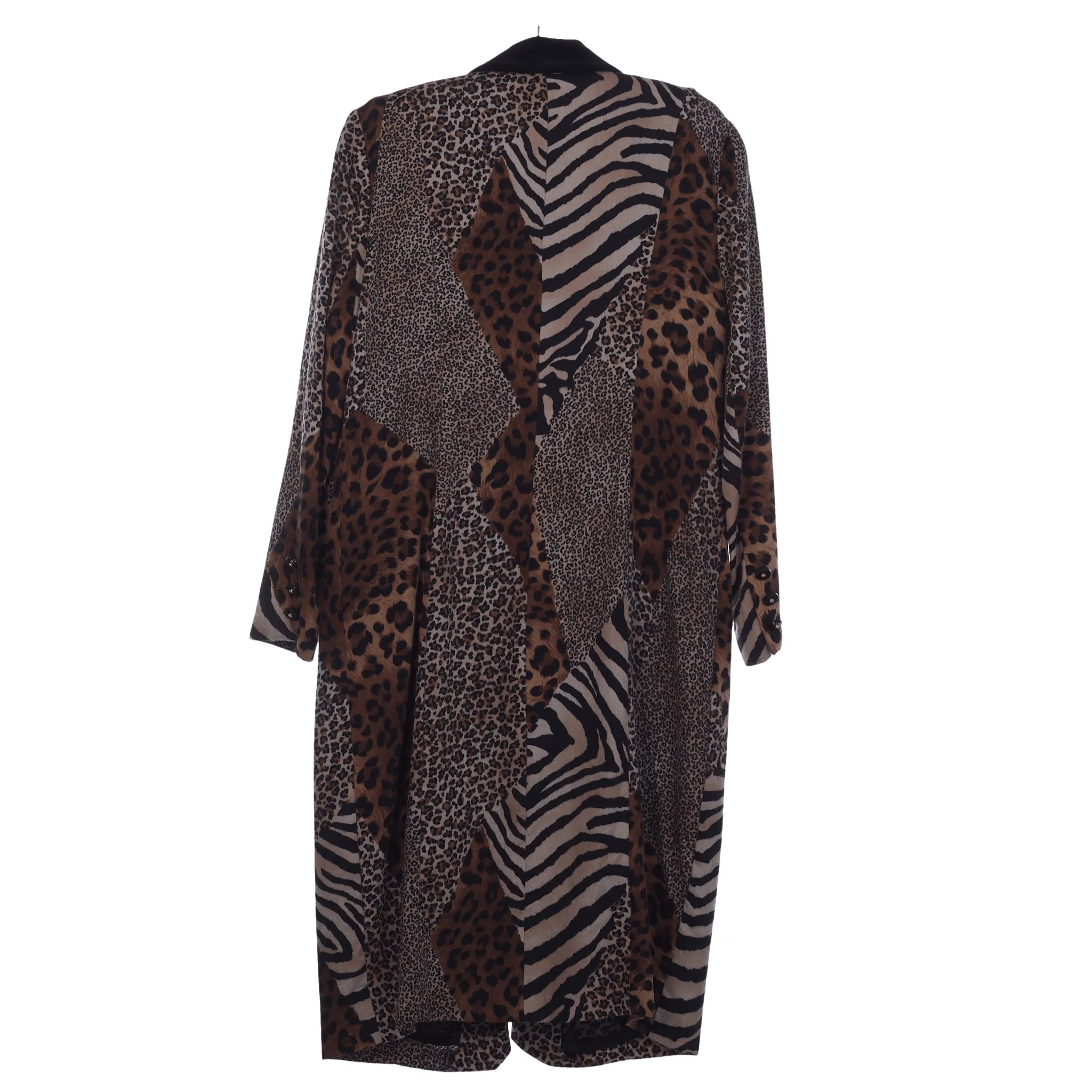 Antonette Animal Print Coat UK Size 10