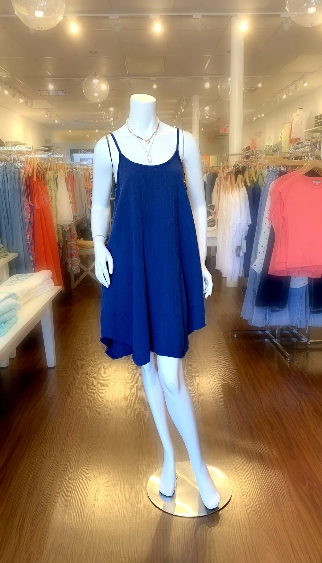 Cami Dress - Naval