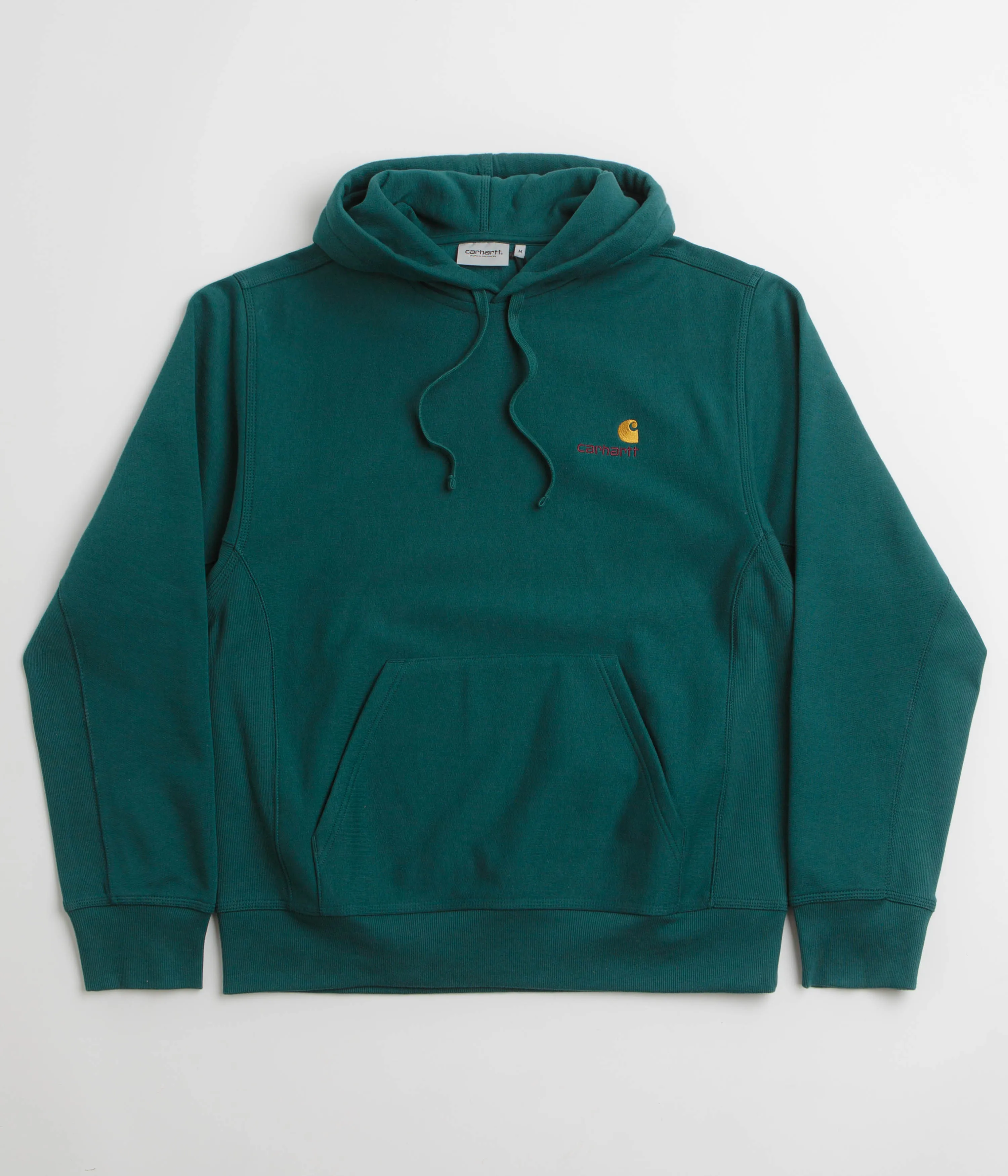 Carhartt American Script Hoodie - Malachite