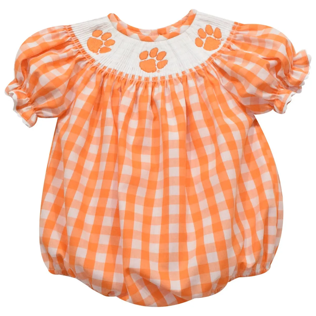 Clemson Smocked Romper