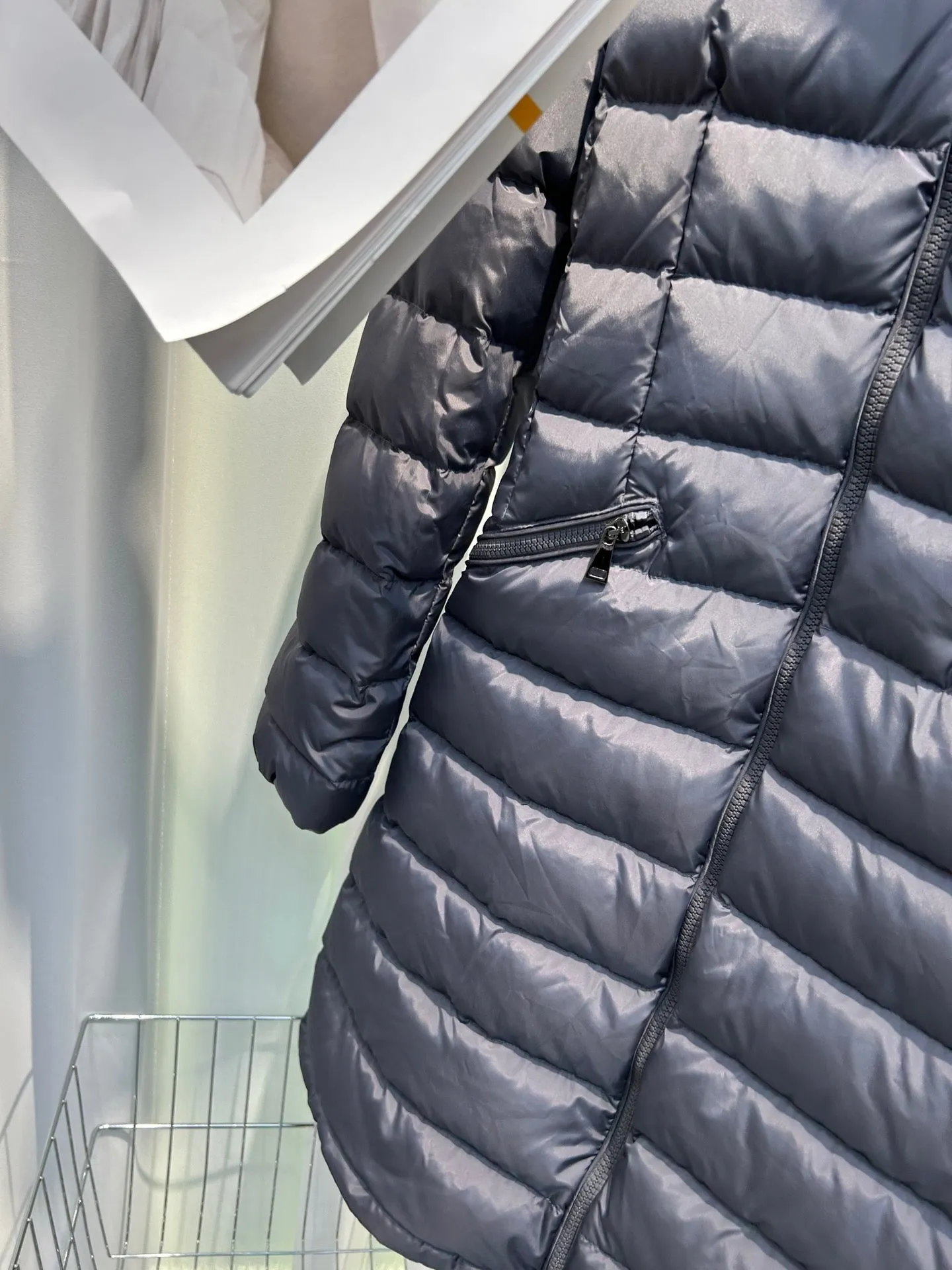 CLTH284 Moncler Long Down Jacket