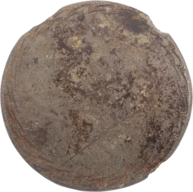 CONFEDERATE COIN BUTTON GETTYSBURG