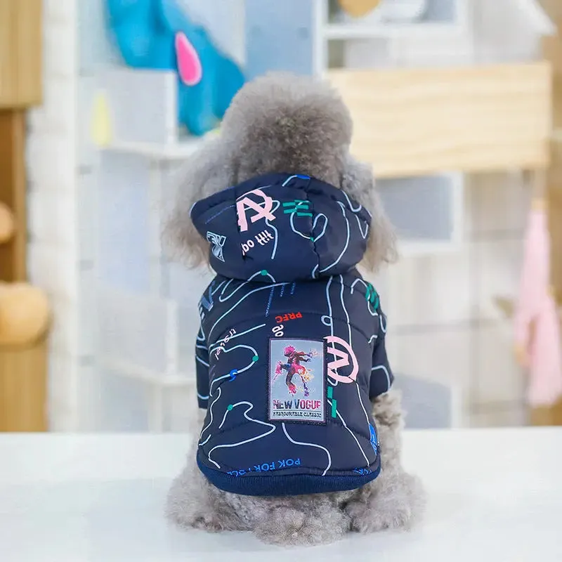 Cotton Padded Dog Pet Coat