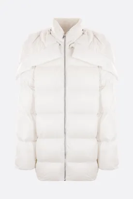 Cyclopic nylon oversize down jacket