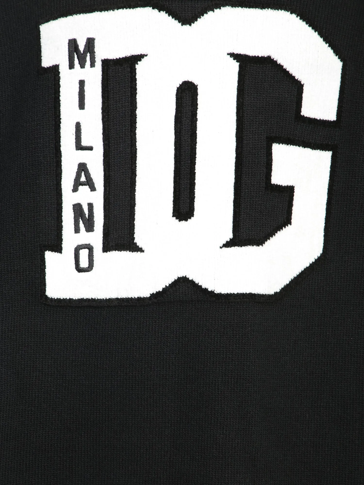 DG Logo Black Crewneck Sweater