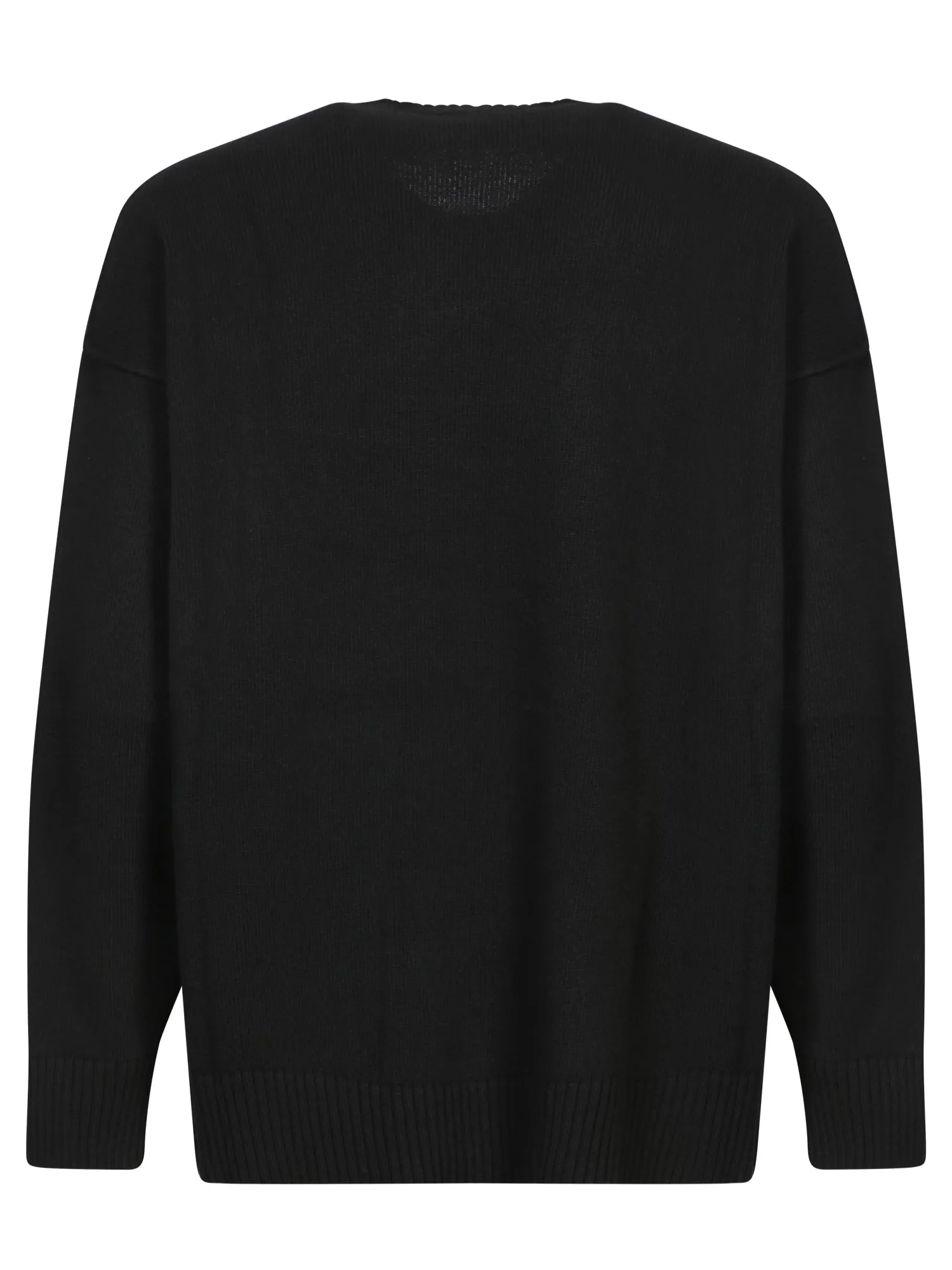 DG Logo Black Crewneck Sweater