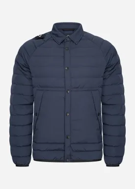 Down overshirt jacket - ink navy