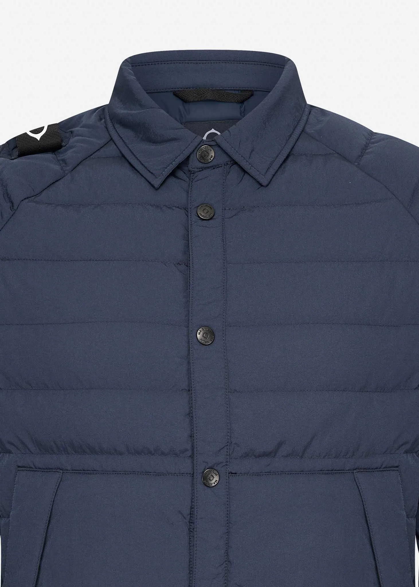 Down overshirt jacket - ink navy