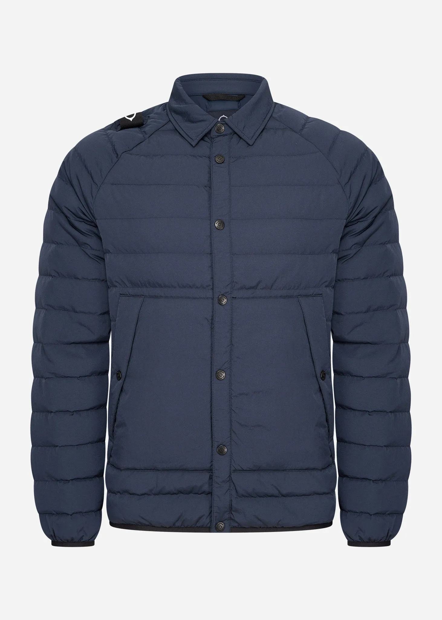 Down overshirt jacket - ink navy