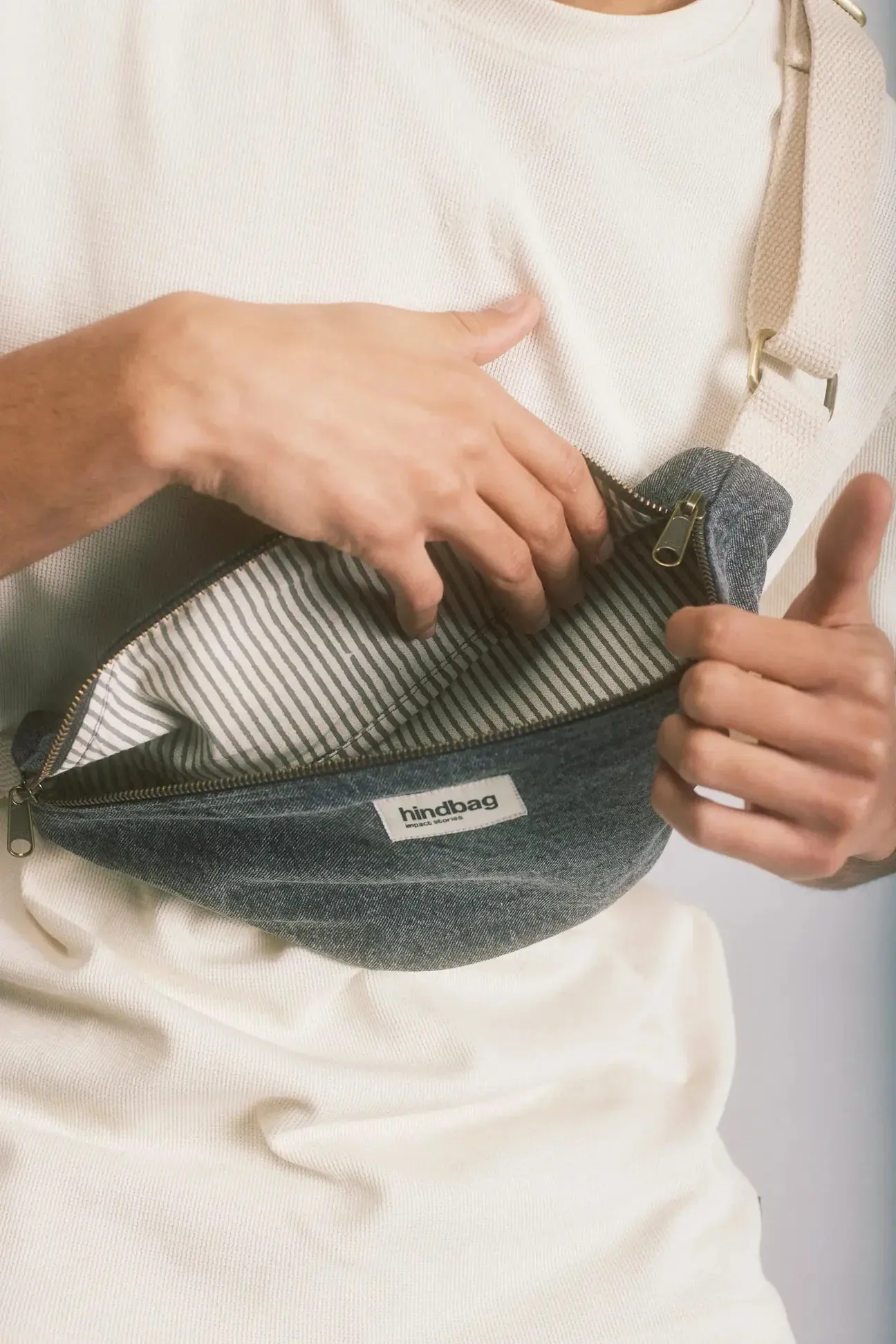 Fannypack - Olivia Denim Black