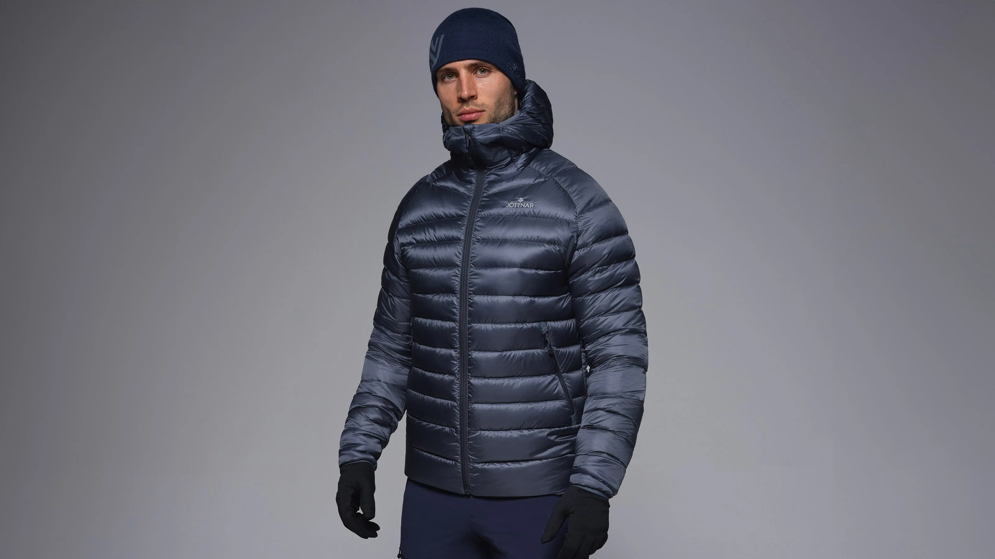 Fenrir Men's Lightweight Hooded Down Jacket