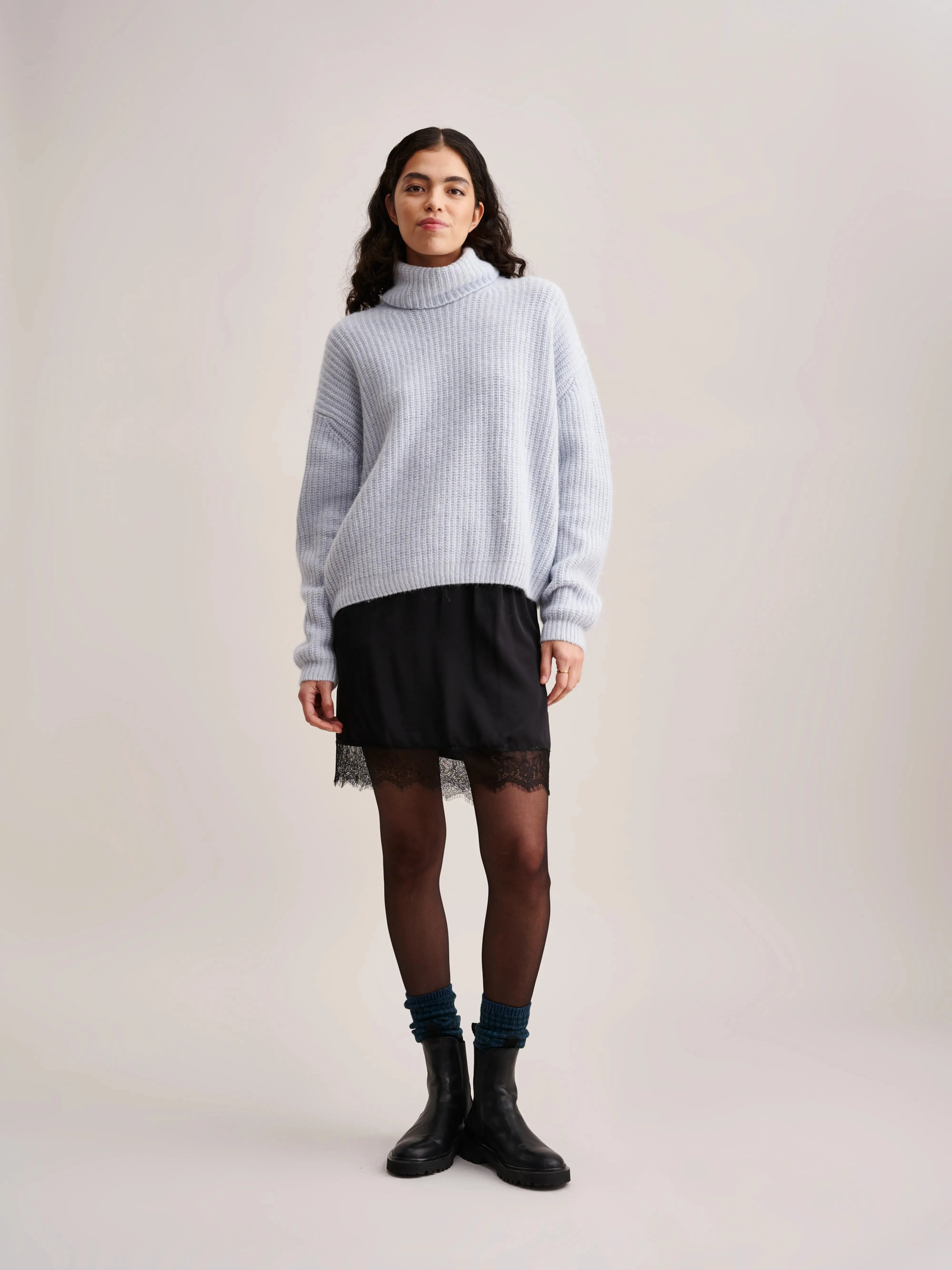 Garano Sweater (232 / W / BLUE FOG)