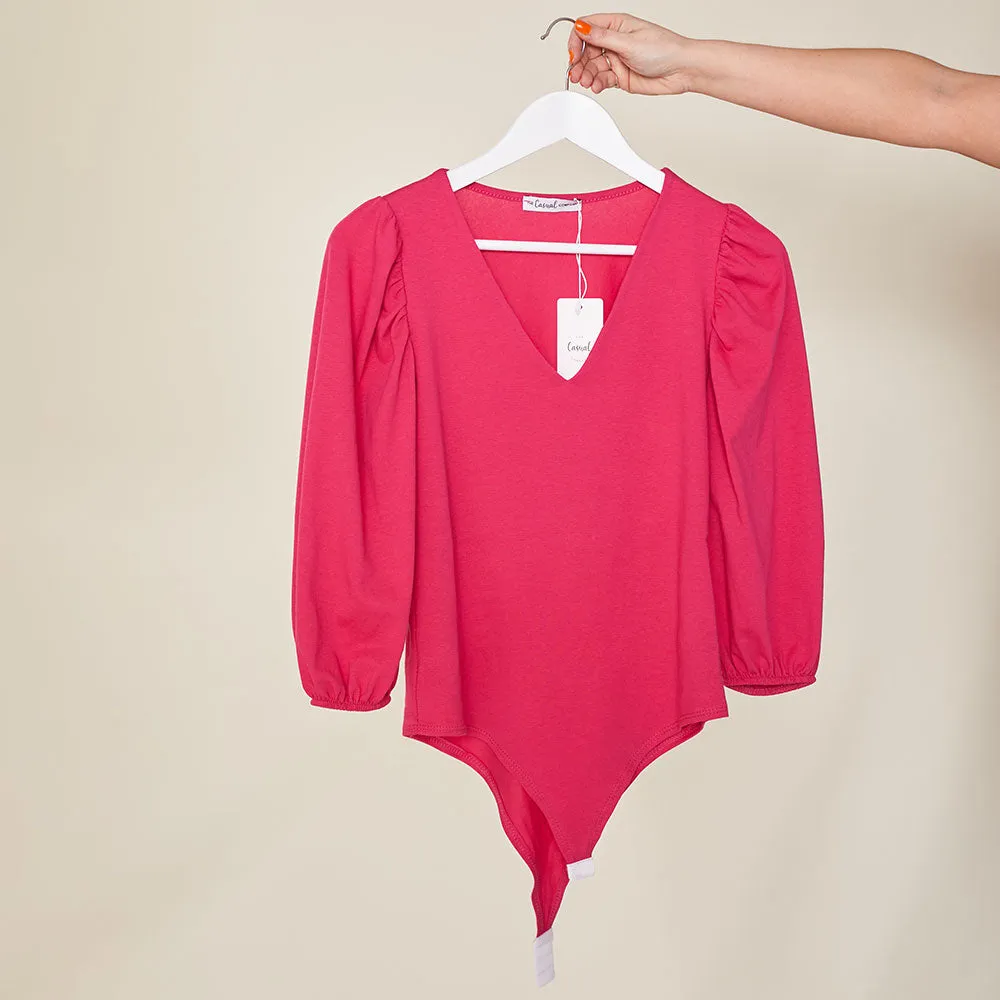 Georgie Bodysuit (Fuschia)