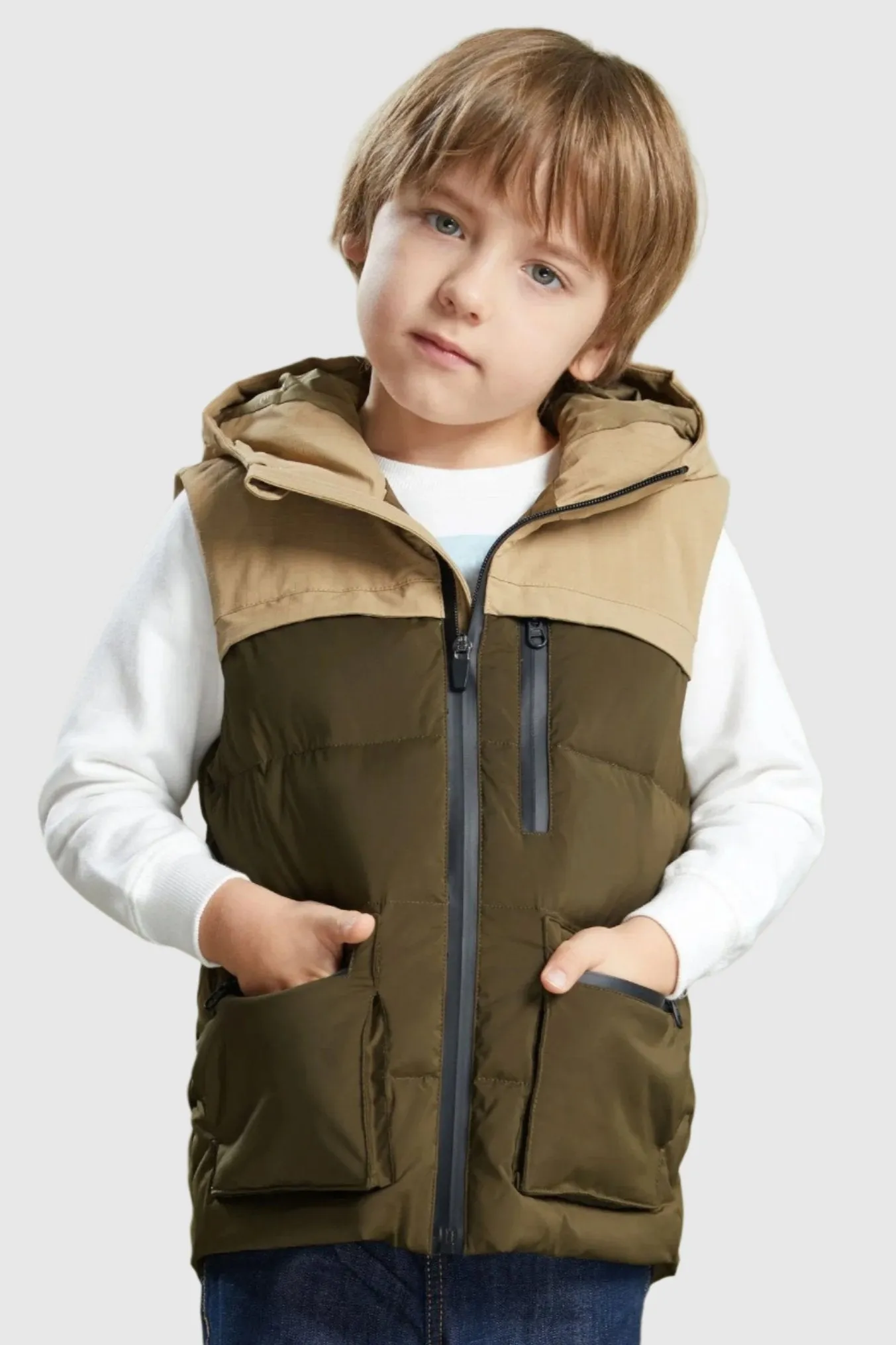 Kids Thickened Down Vest