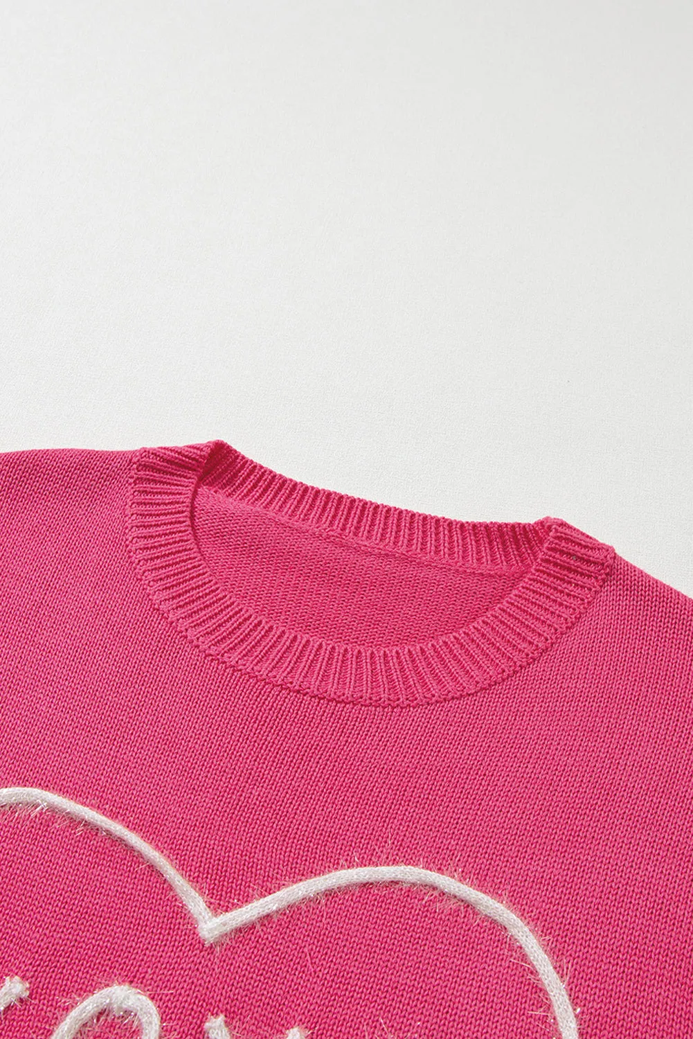 Knitted Heart XOXO Sweater