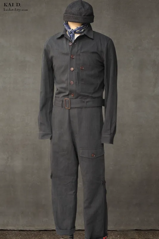 Lindbergh Flight Suit - Cotton Herringbone - M, L