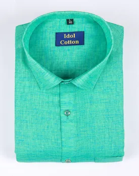 Loyal linen cotton  C-green   colour