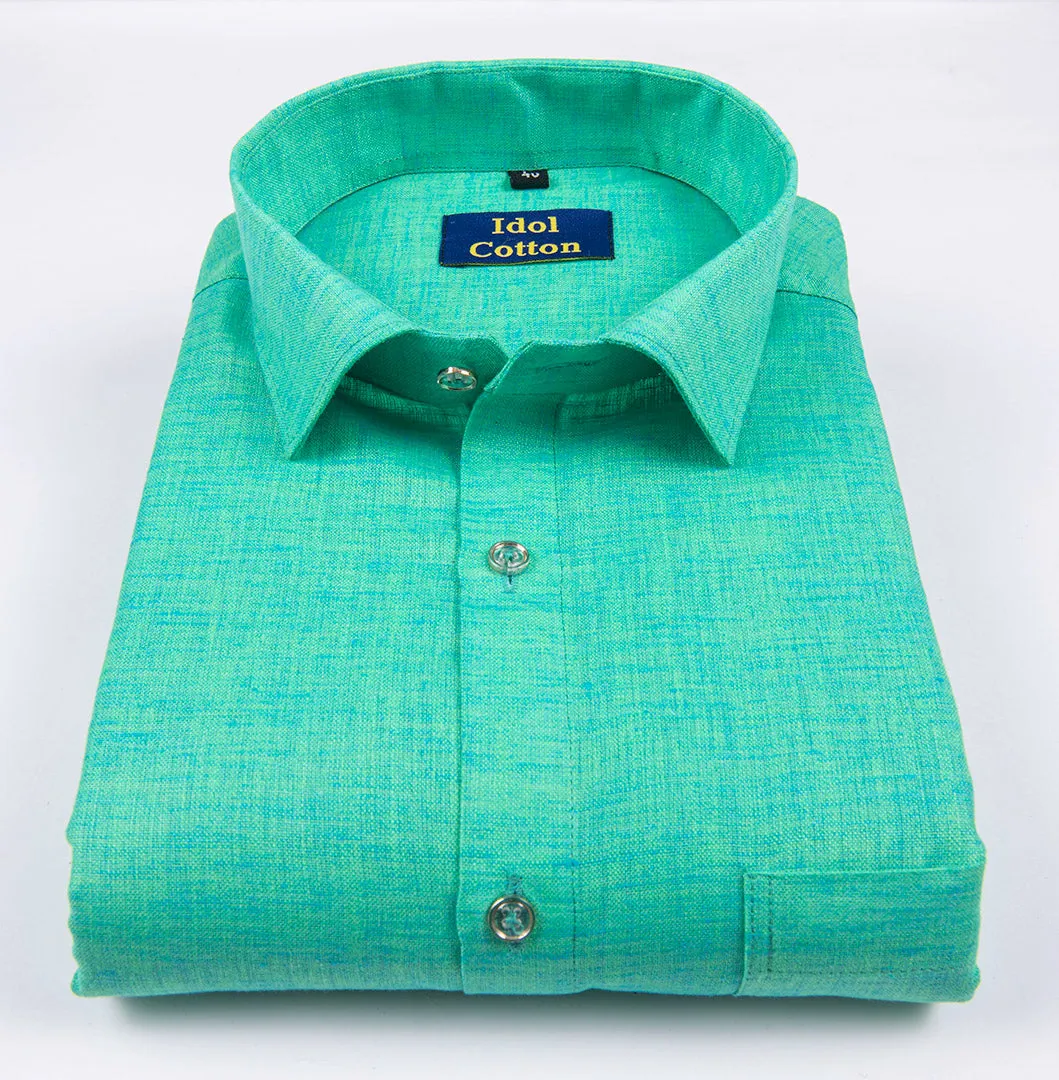 Loyal linen cotton  C-green   colour