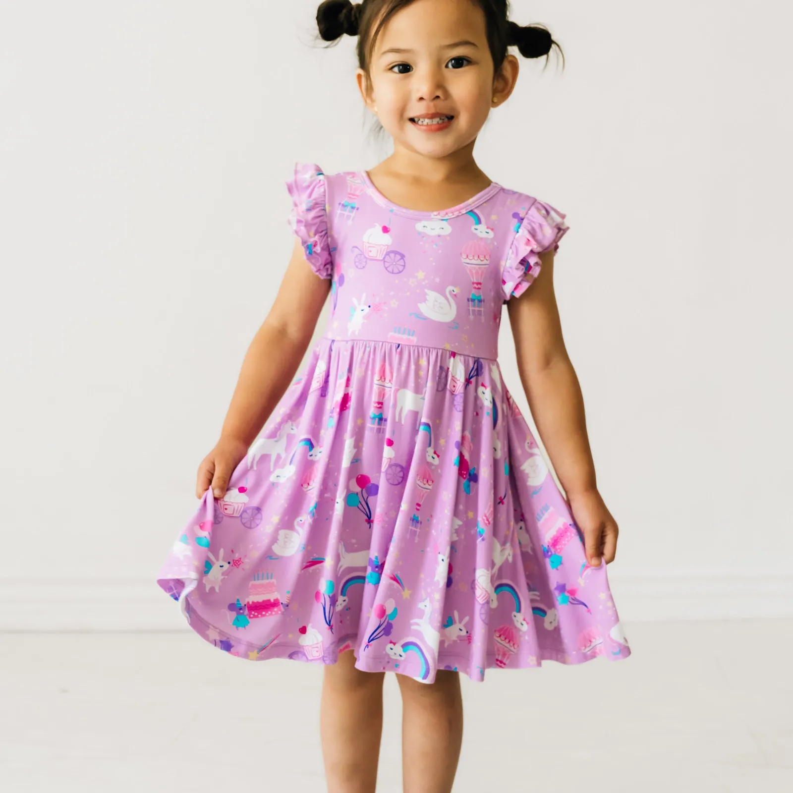 Magical Birthday Flutter Twirl Dress