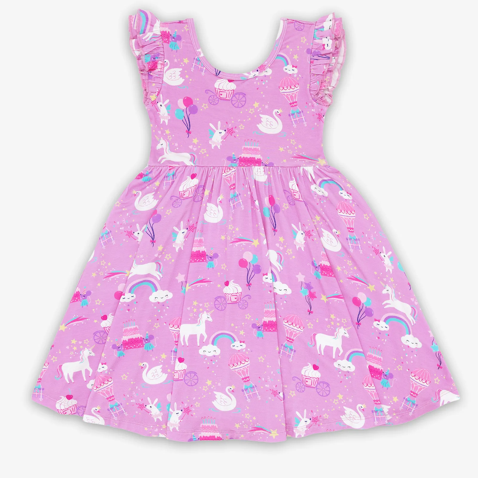 Magical Birthday Flutter Twirl Dress