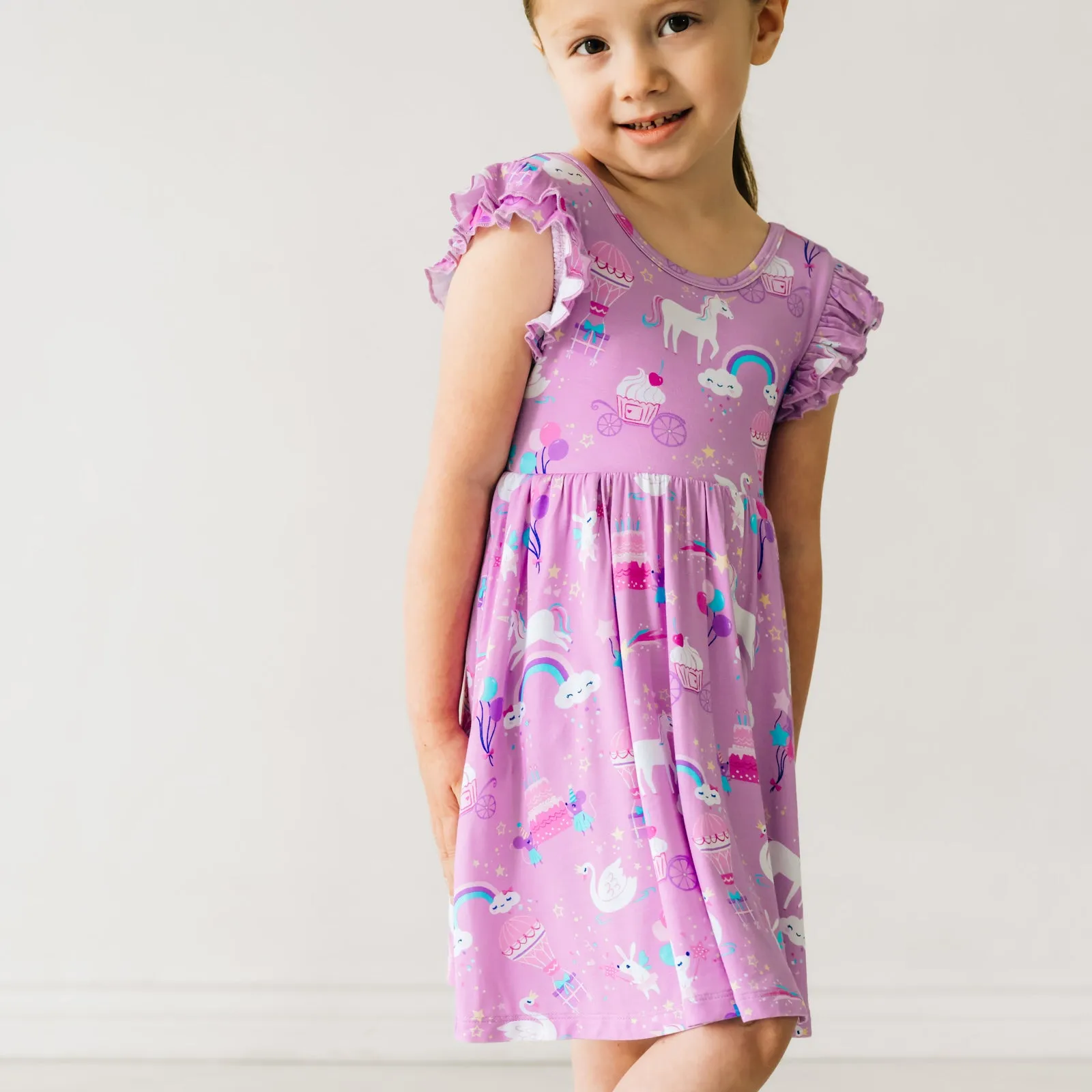 Magical Birthday Flutter Twirl Dress