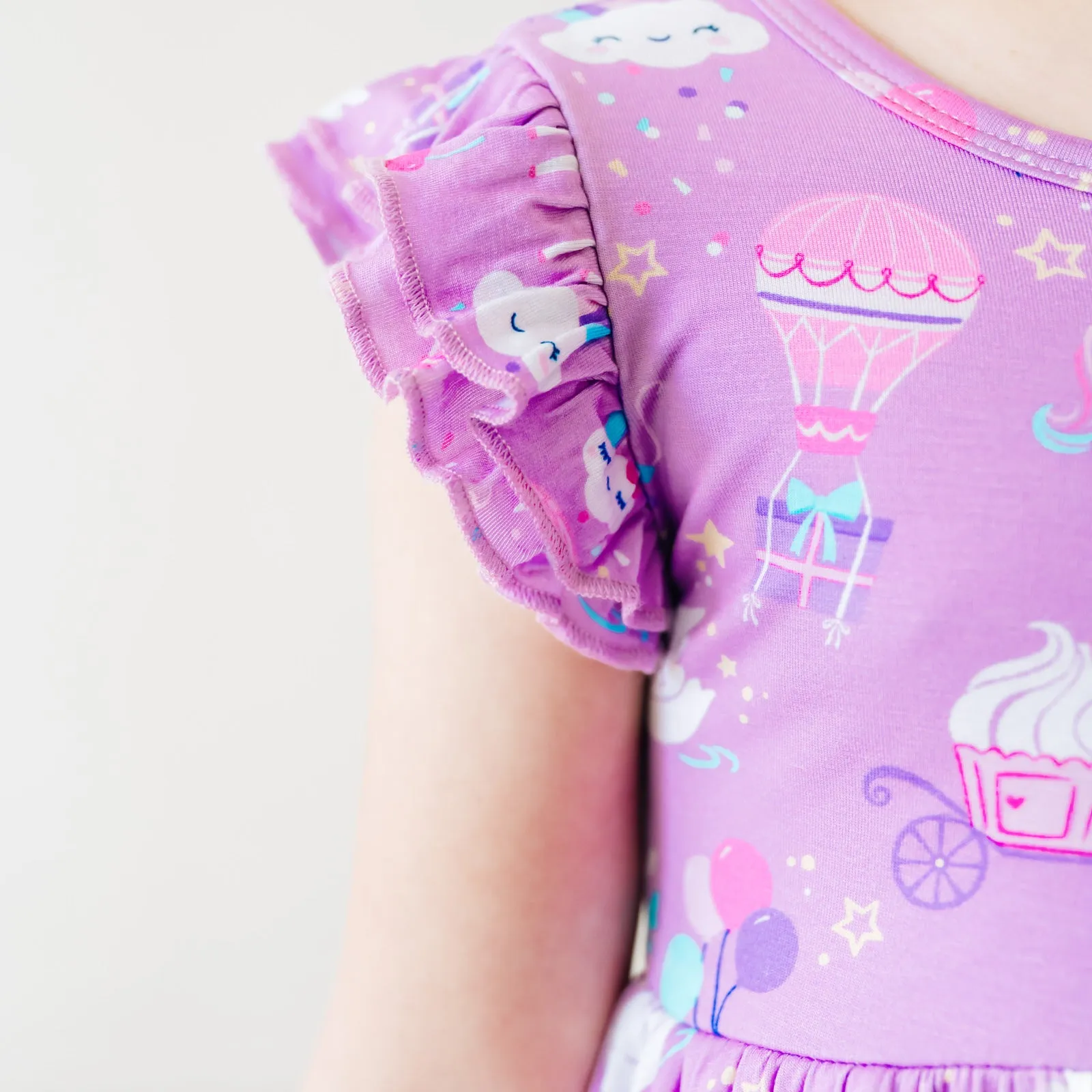 Magical Birthday Flutter Twirl Dress