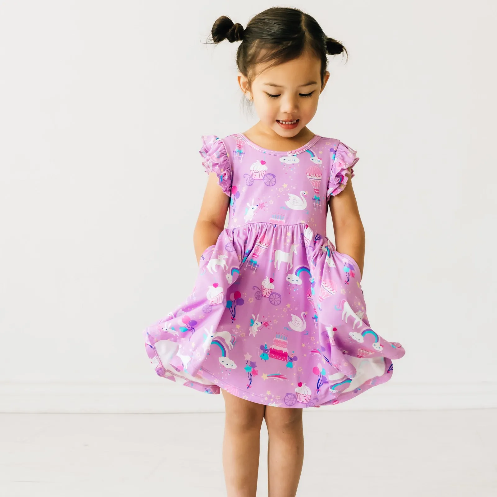 Magical Birthday Flutter Twirl Dress