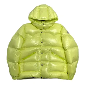 Moncler Coutard Short Down Jacket Yellow