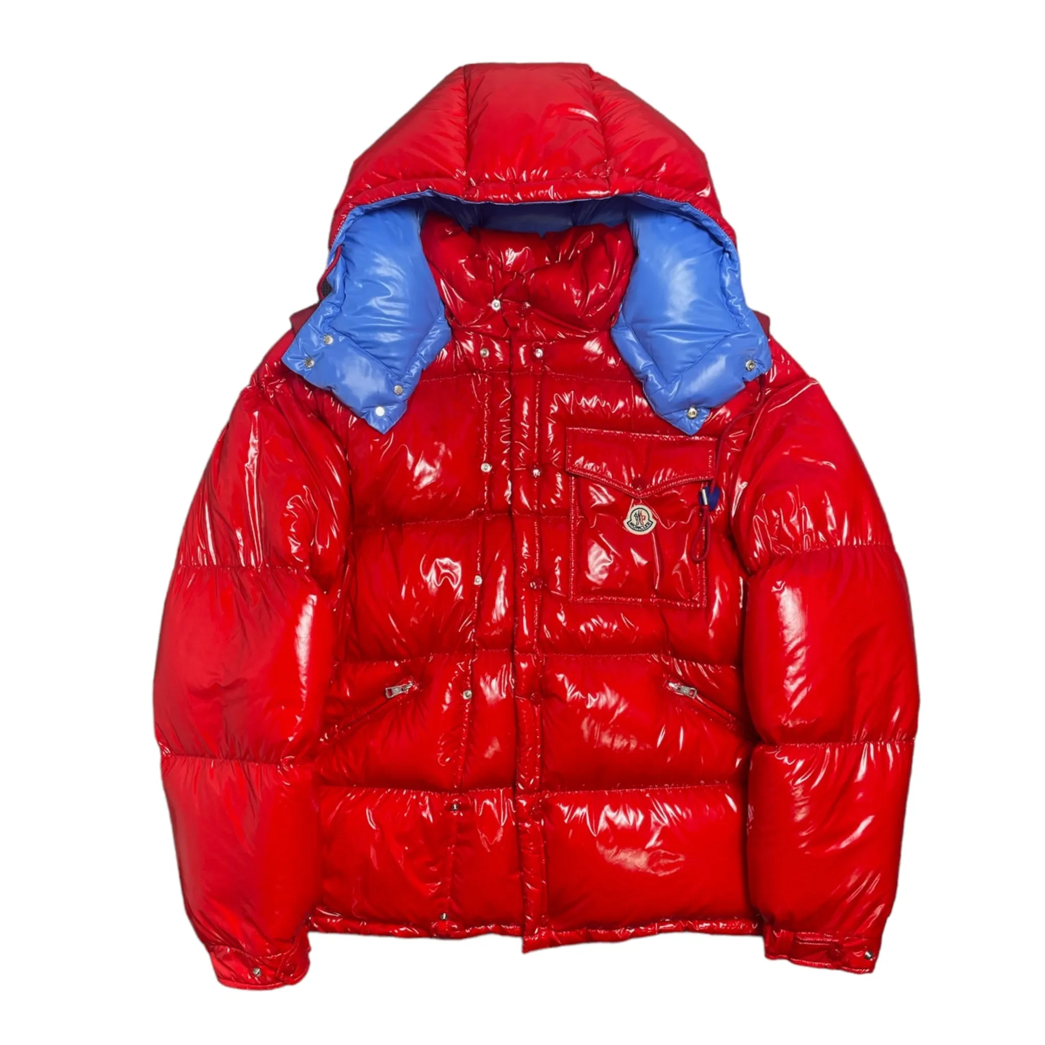 Moncler Karakorum Short Down Jacket Bright Red