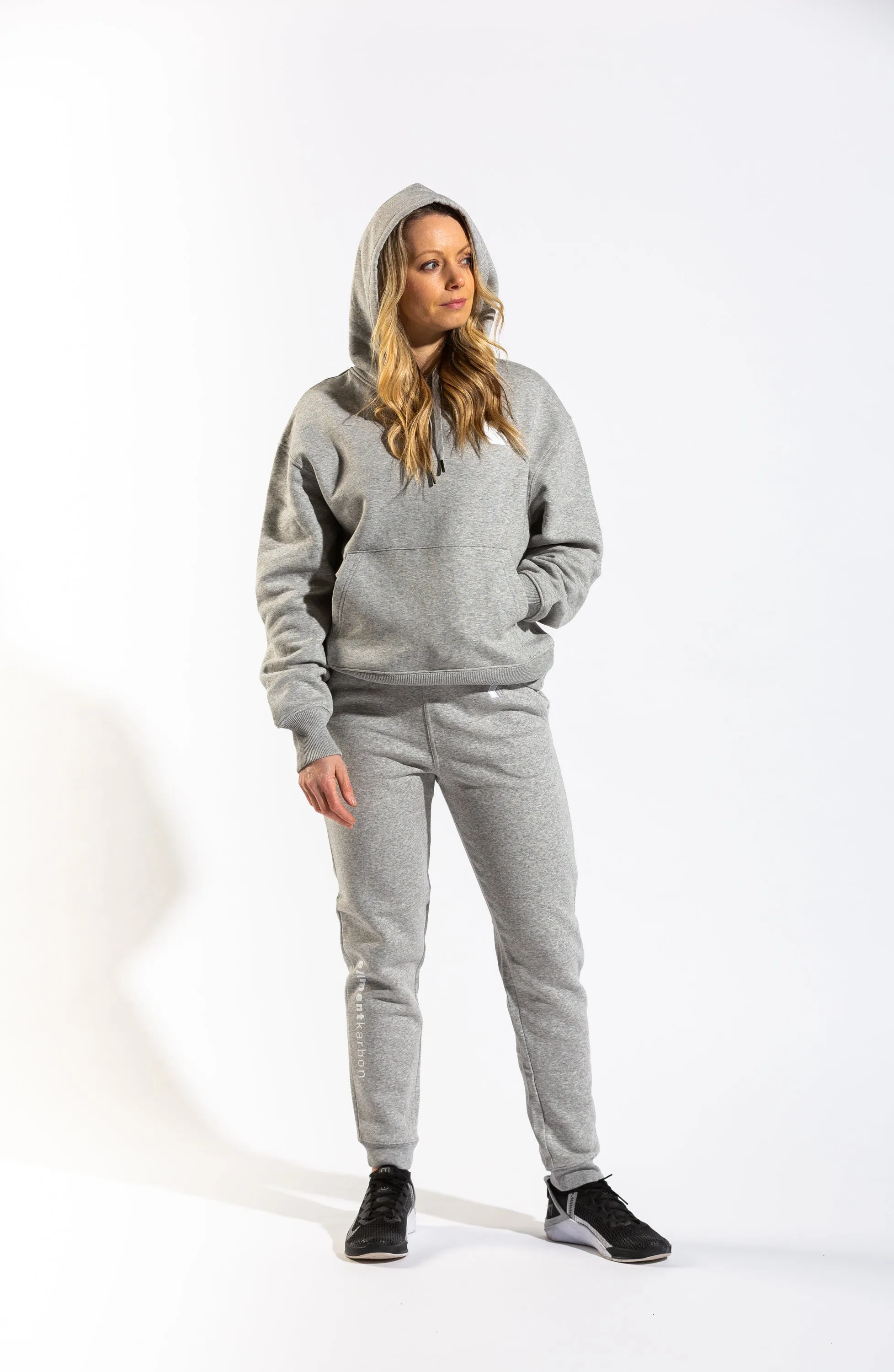 Relaxed Fit Jogging Bottoms Heather Grey