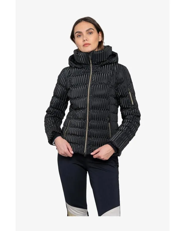 Sportalm Down Pleat Effect Puffer Jacket With Hood