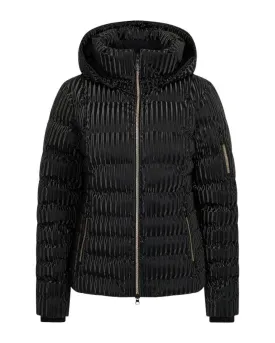 Sportalm Down Pleat Effect Puffer Jacket With Hood