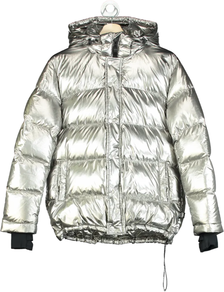 Super World Silver The Super Puff Original Jacket UK XXS