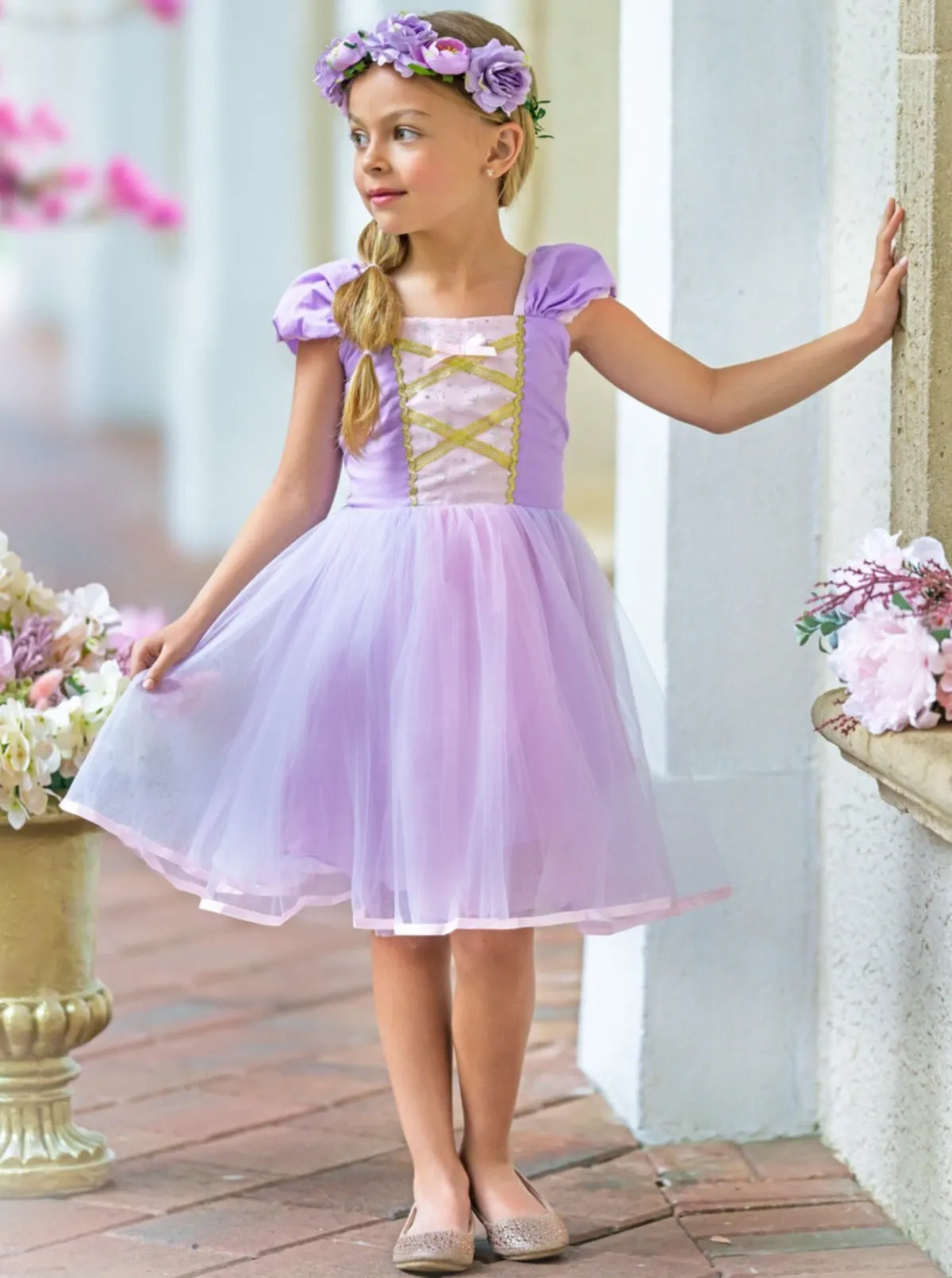 Tangled In Tulle Princess Inspired Dressy Dress