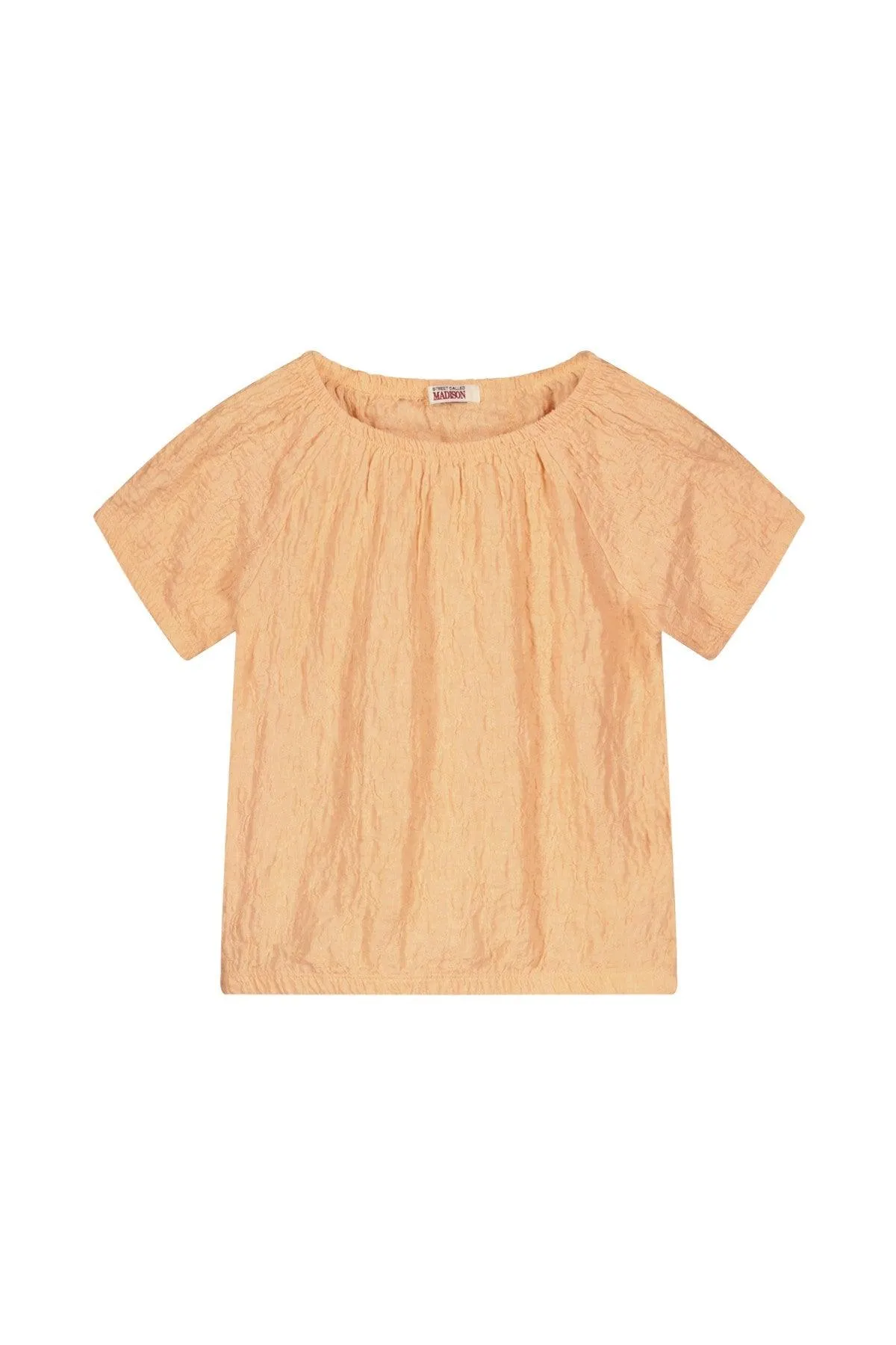 Teen Collab Luna Puffy Sleeve Top Cindy Tea Rose