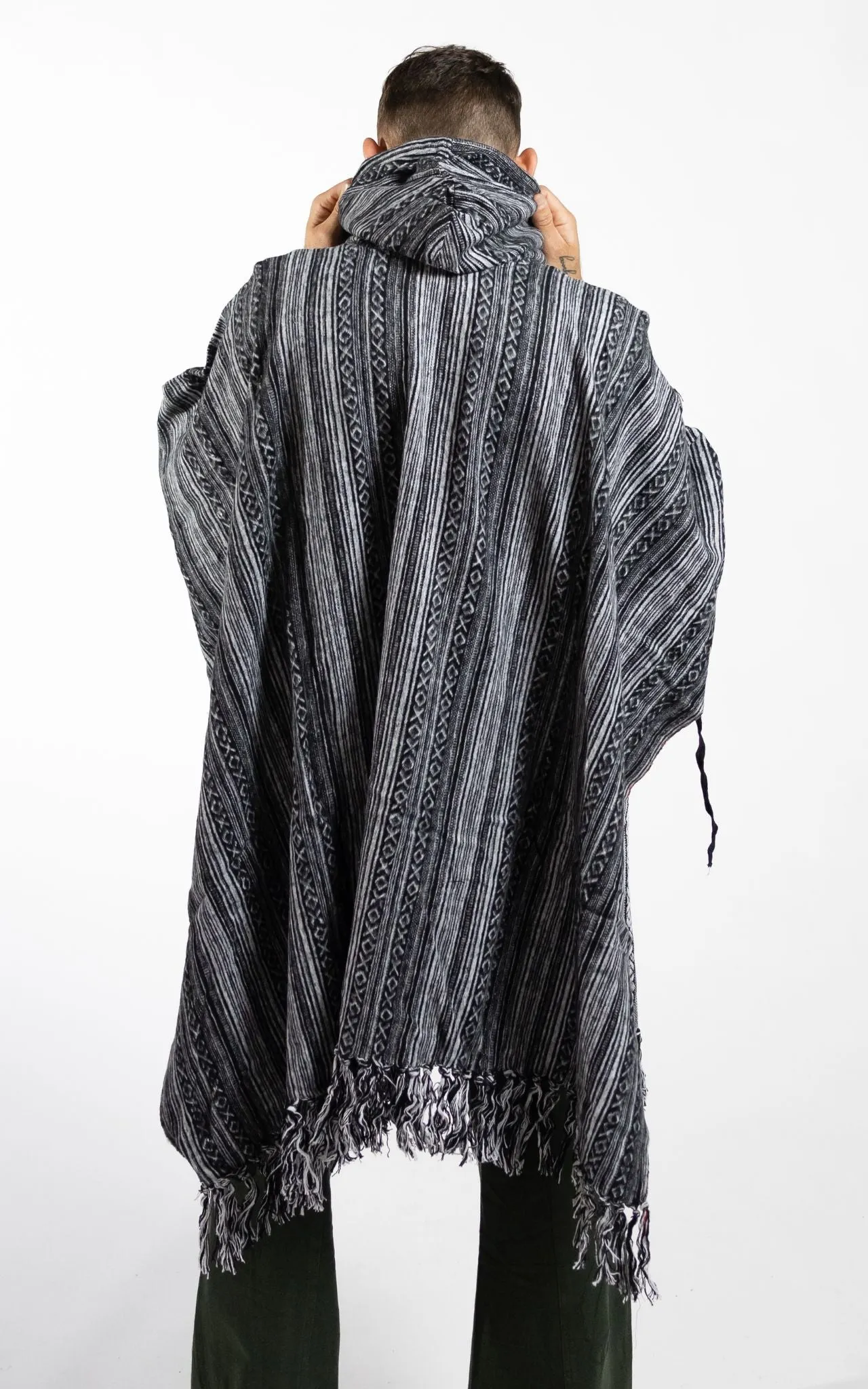 Thick Cotton Poncho