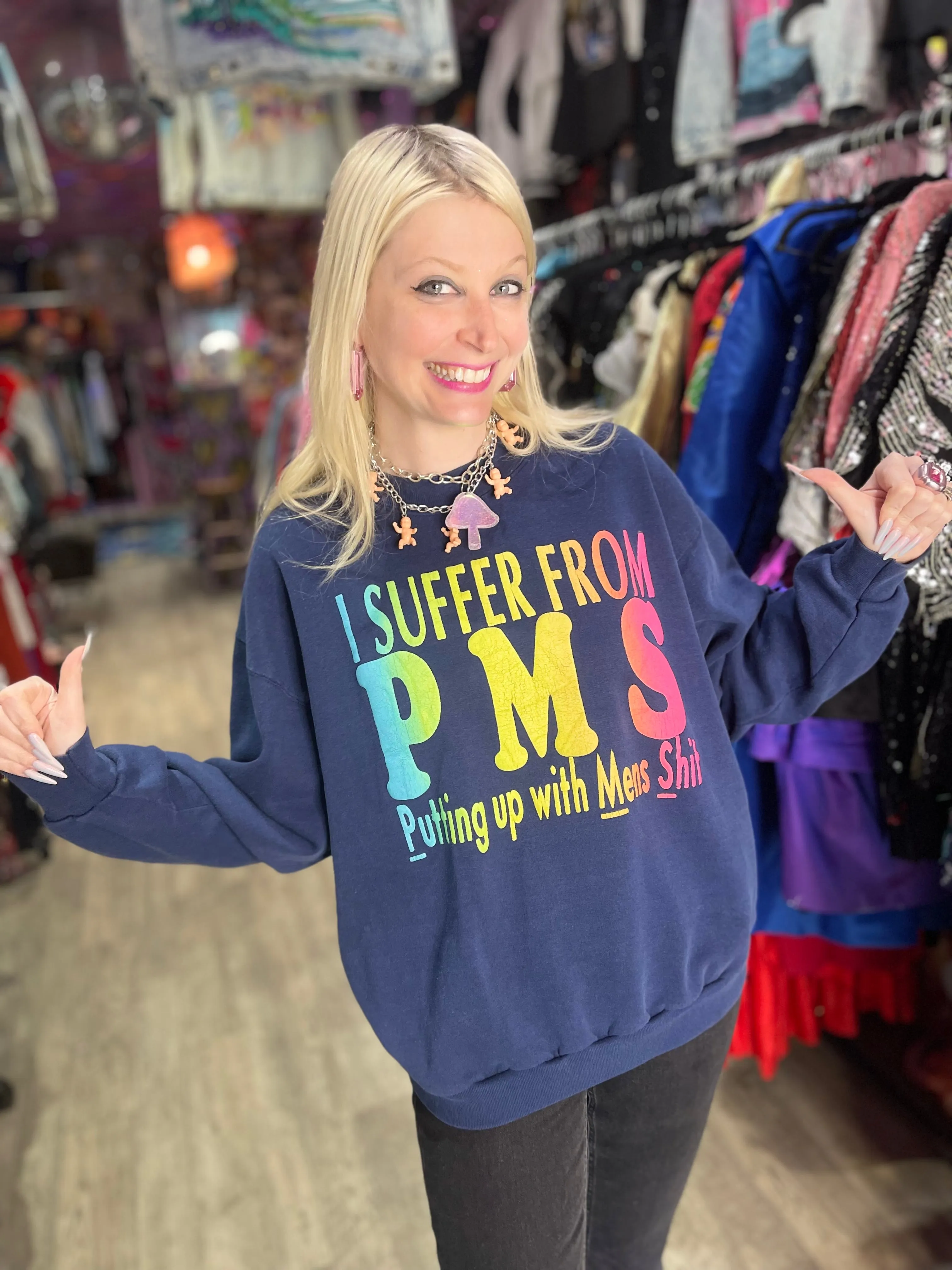 Vintage 90s PMS Sweatshirt