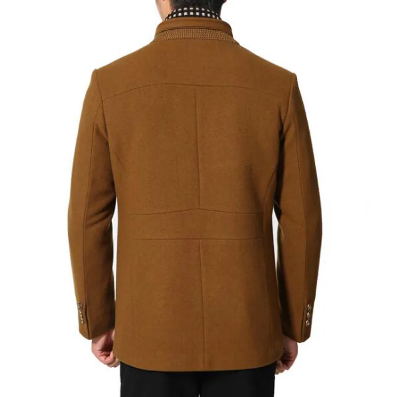 West Louis™ Wool Cashmere Detachable Scarf Coat