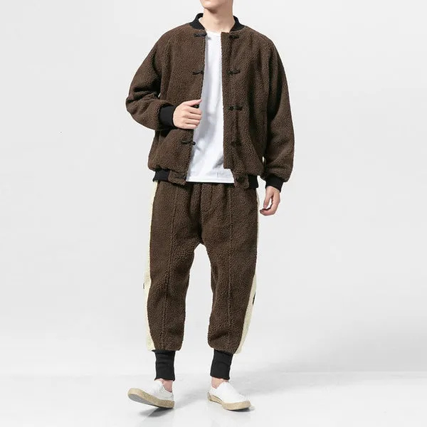 WLS Kedarake Jacket & Pants Set Brown