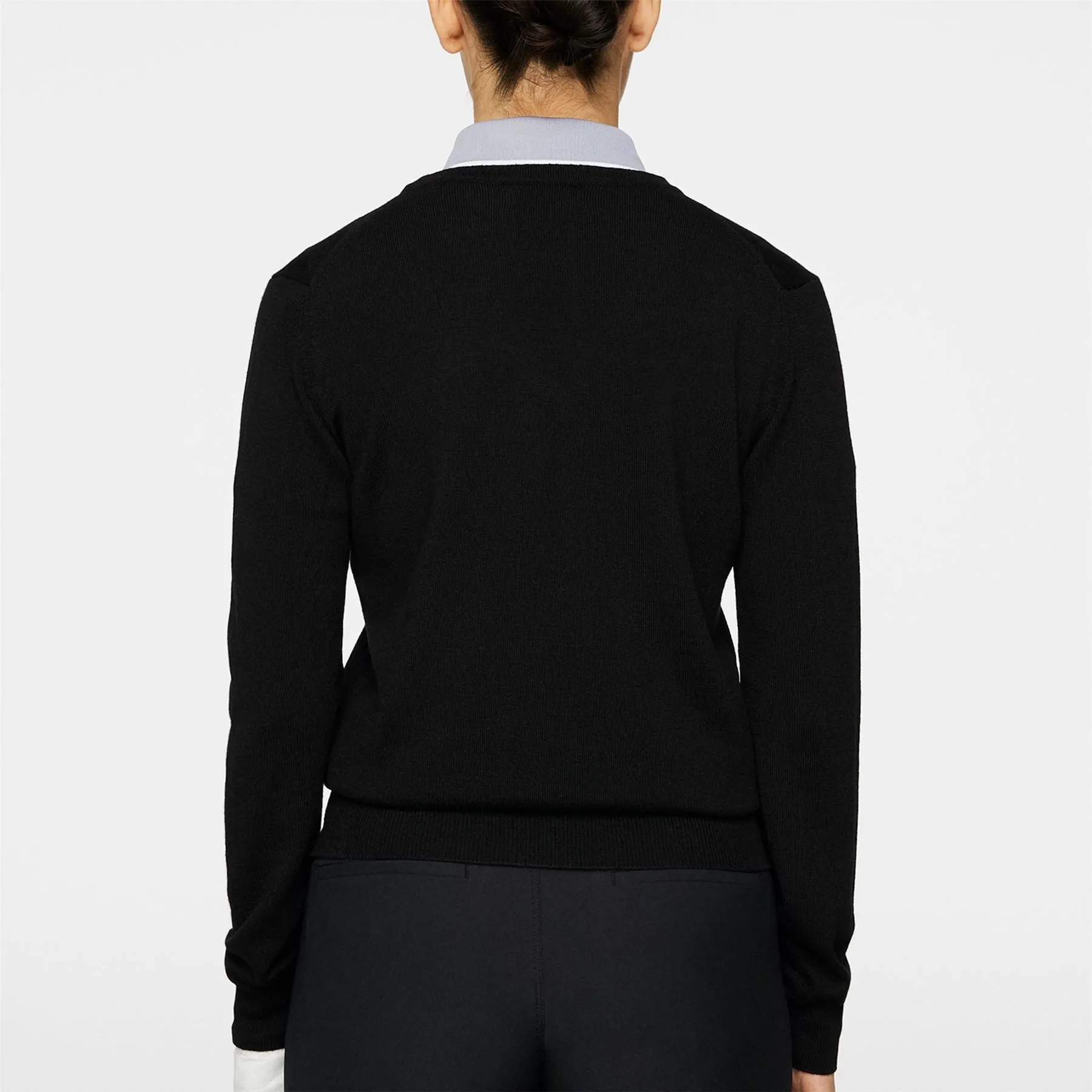 Womens Amaya Knitted Sweater Black - AW24