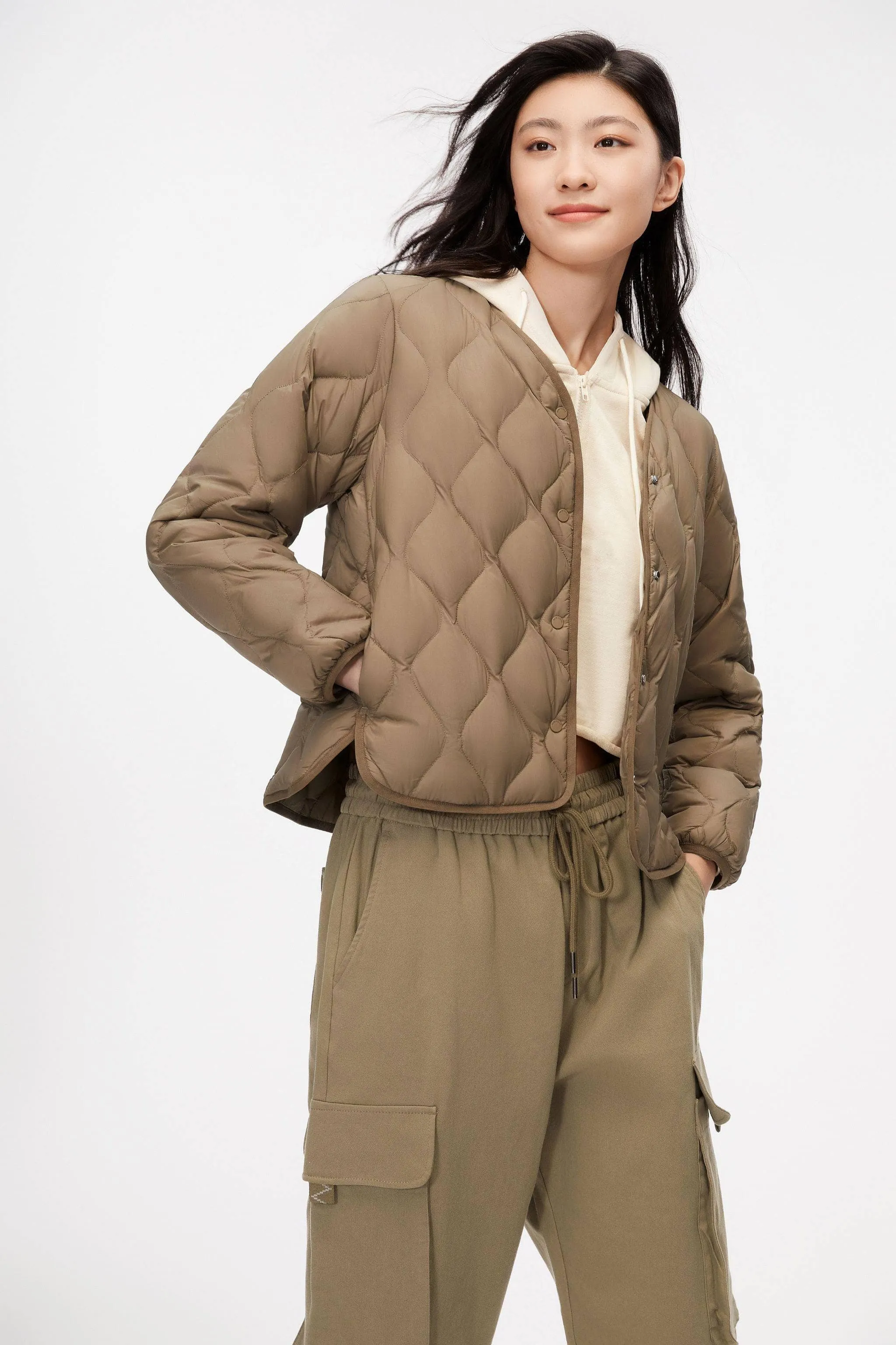 Women's Quilted Lightweight Down Jacket