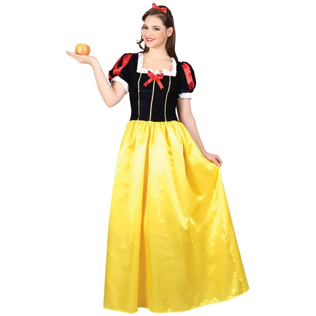 Womens Snow Princess Fairytale Party Halloween Costume