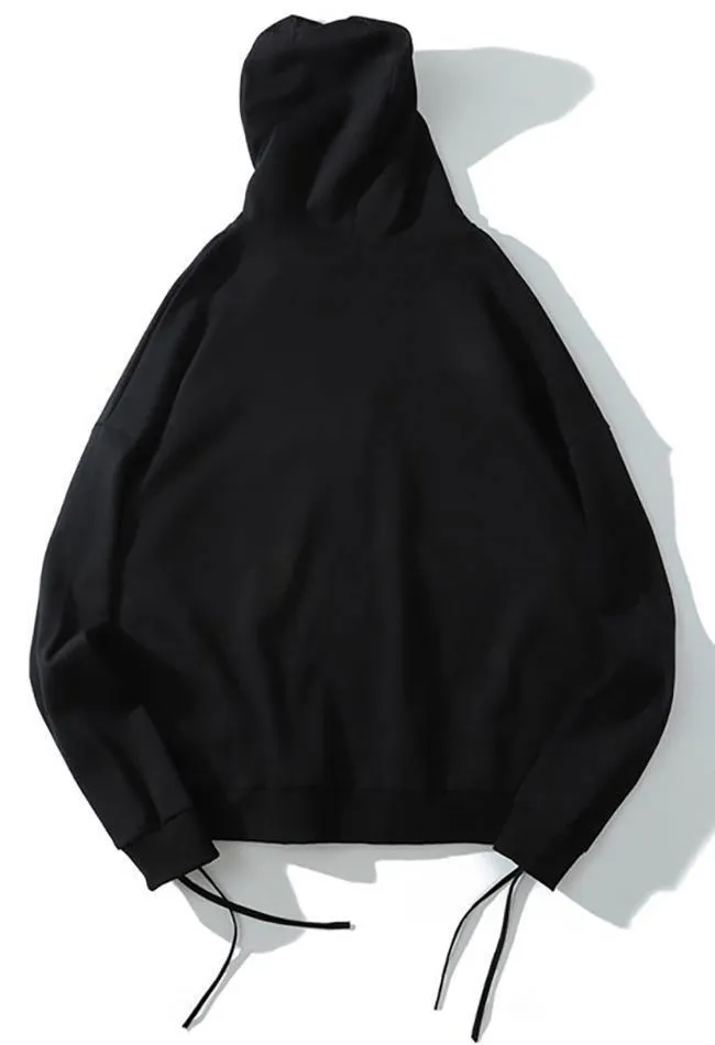 Zipper Print Hoodie